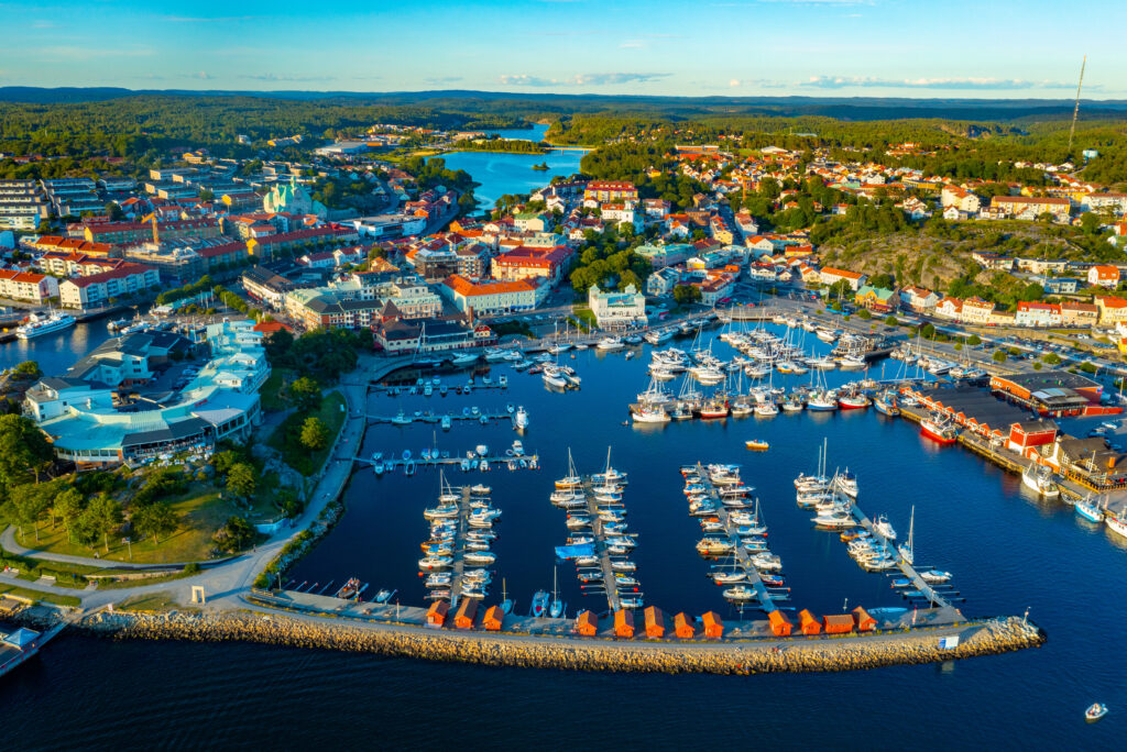 solnedgång i strömstad
